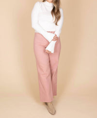Aemi + Co - Aria Lace Trim Sweater