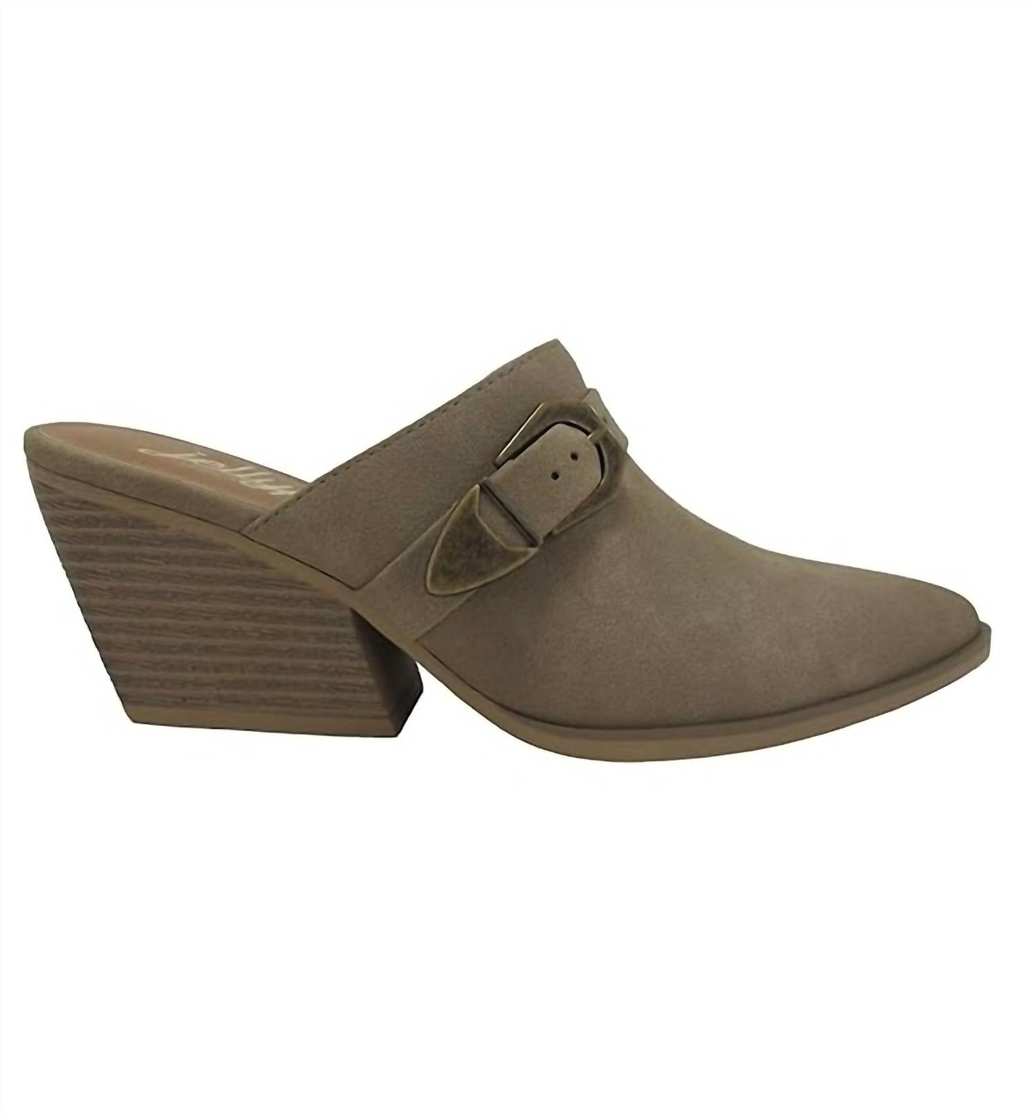 Jellypop - Women's Lockhart Heeled Mules