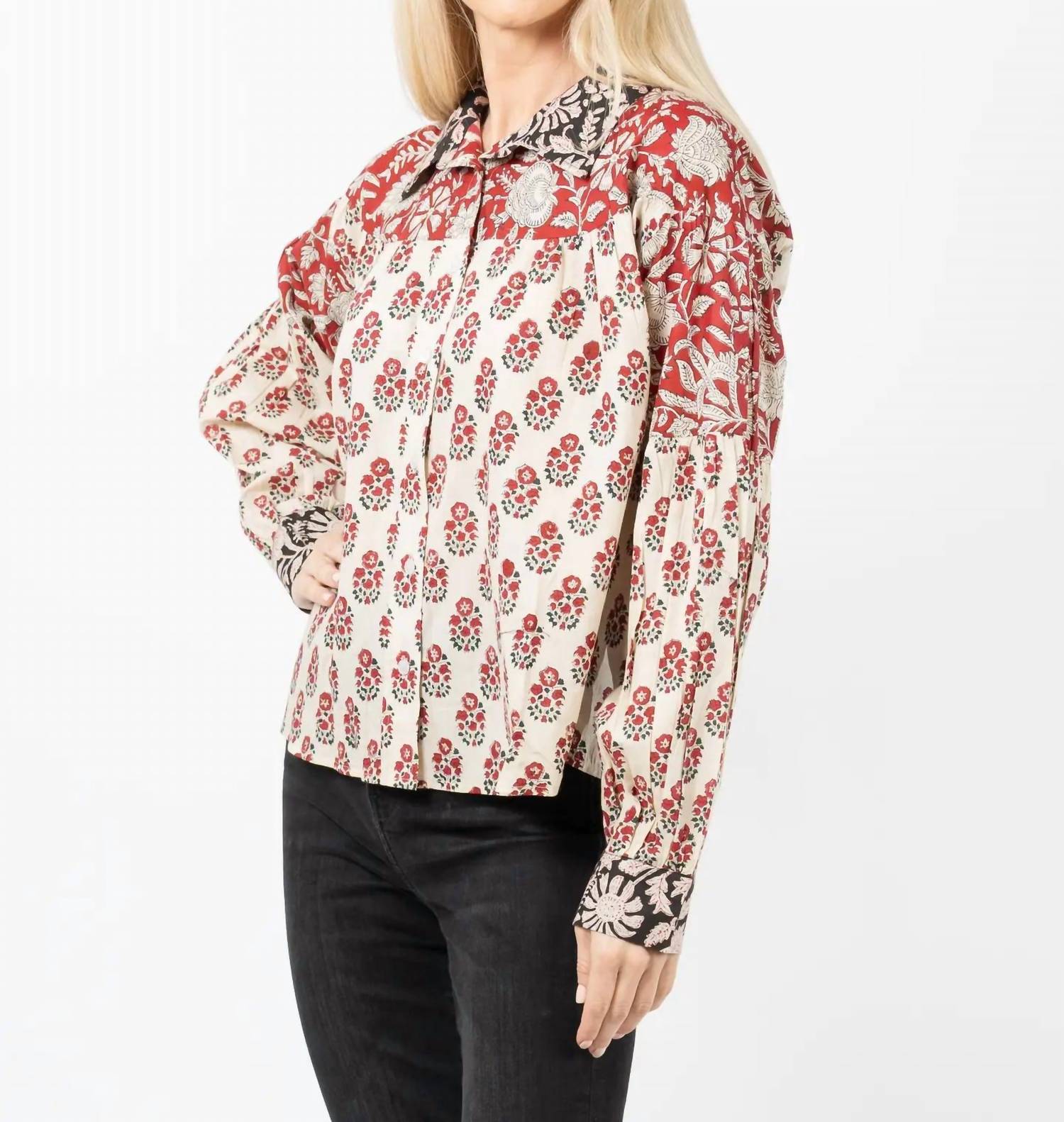 Mahila - Rahema Long Sleeve Blouse
