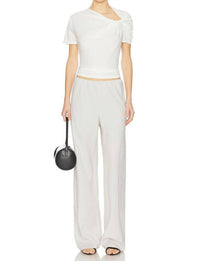 Vince - High Waist Bias Pant