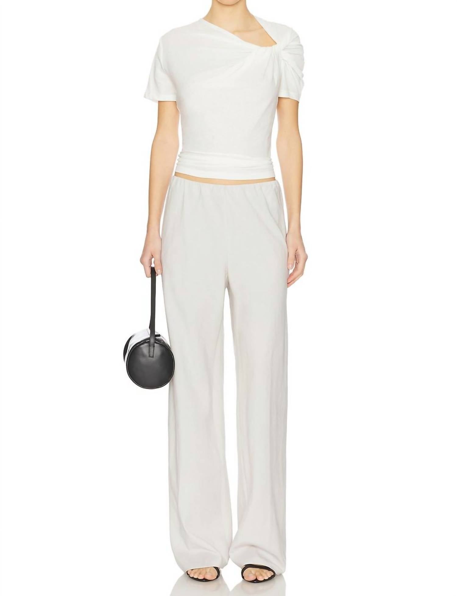 Vince - High Waist Bias Pant