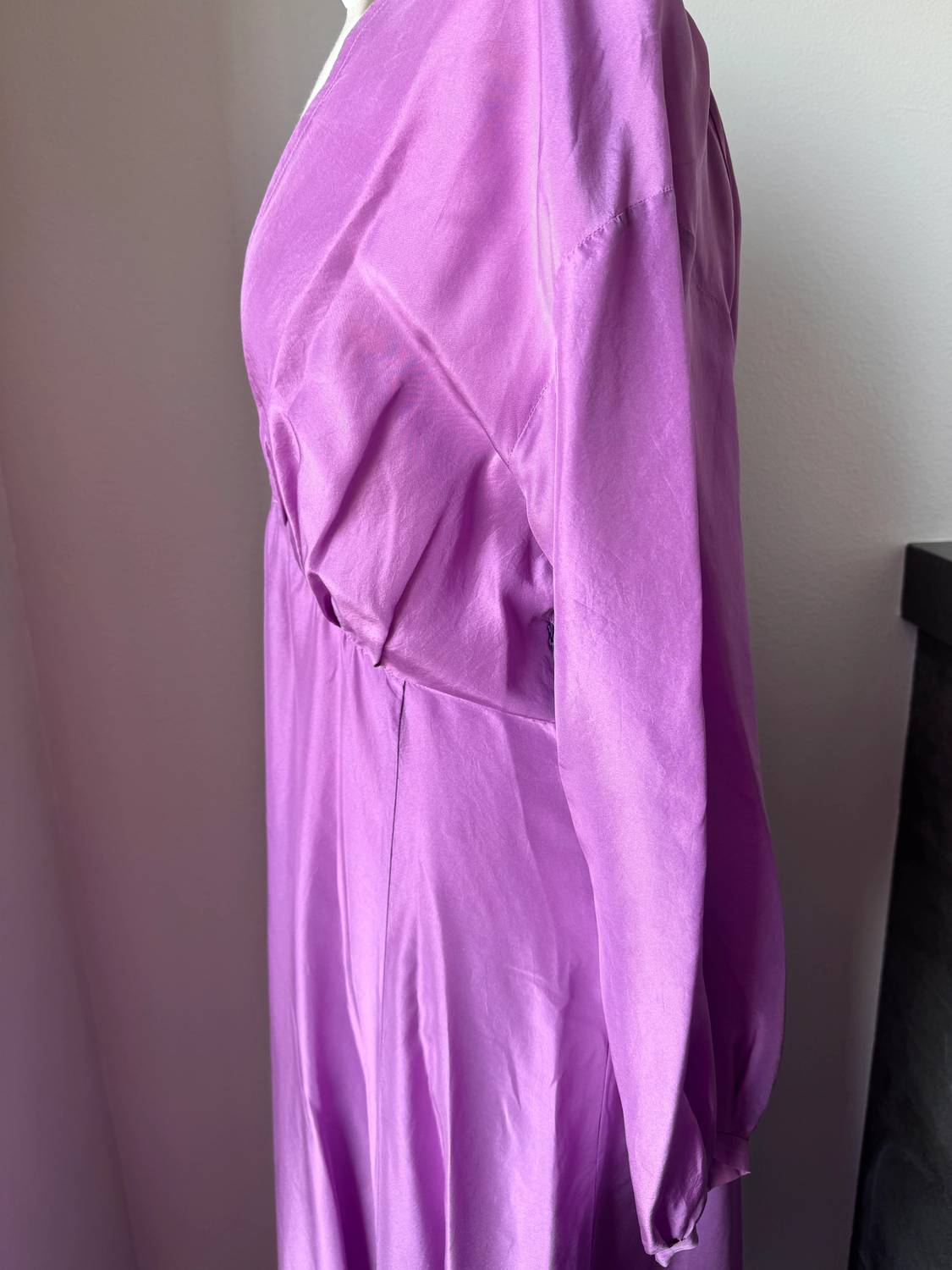 Forte Forte - Habotai Silk Long Sleeve Dress