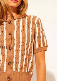 John + Jenn - Button Front Knit Cardigan