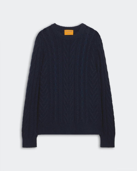 Guest In Residence - Fisherman Crew Knit Sweater