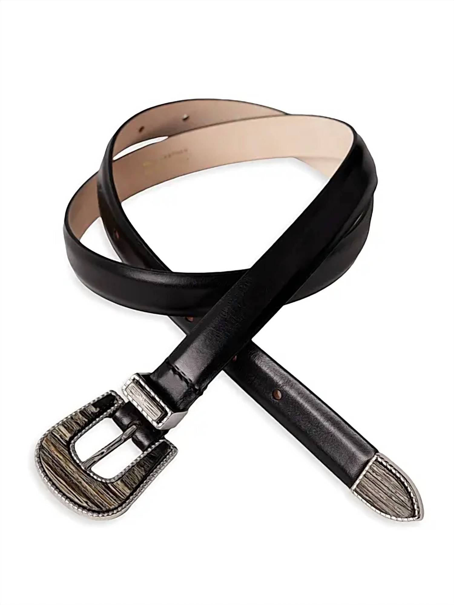 Dehanche - Women's Travertine Smooth Leather Belt
