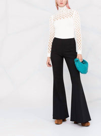 Valentino - Knit And Mesh Top