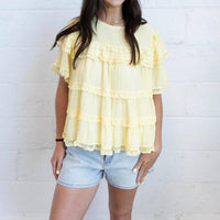 &Merci - Ruffle Blouse