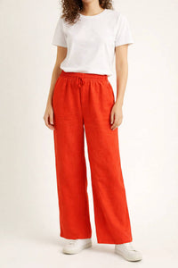 Splendid - Stella Linen Paperbag Pants