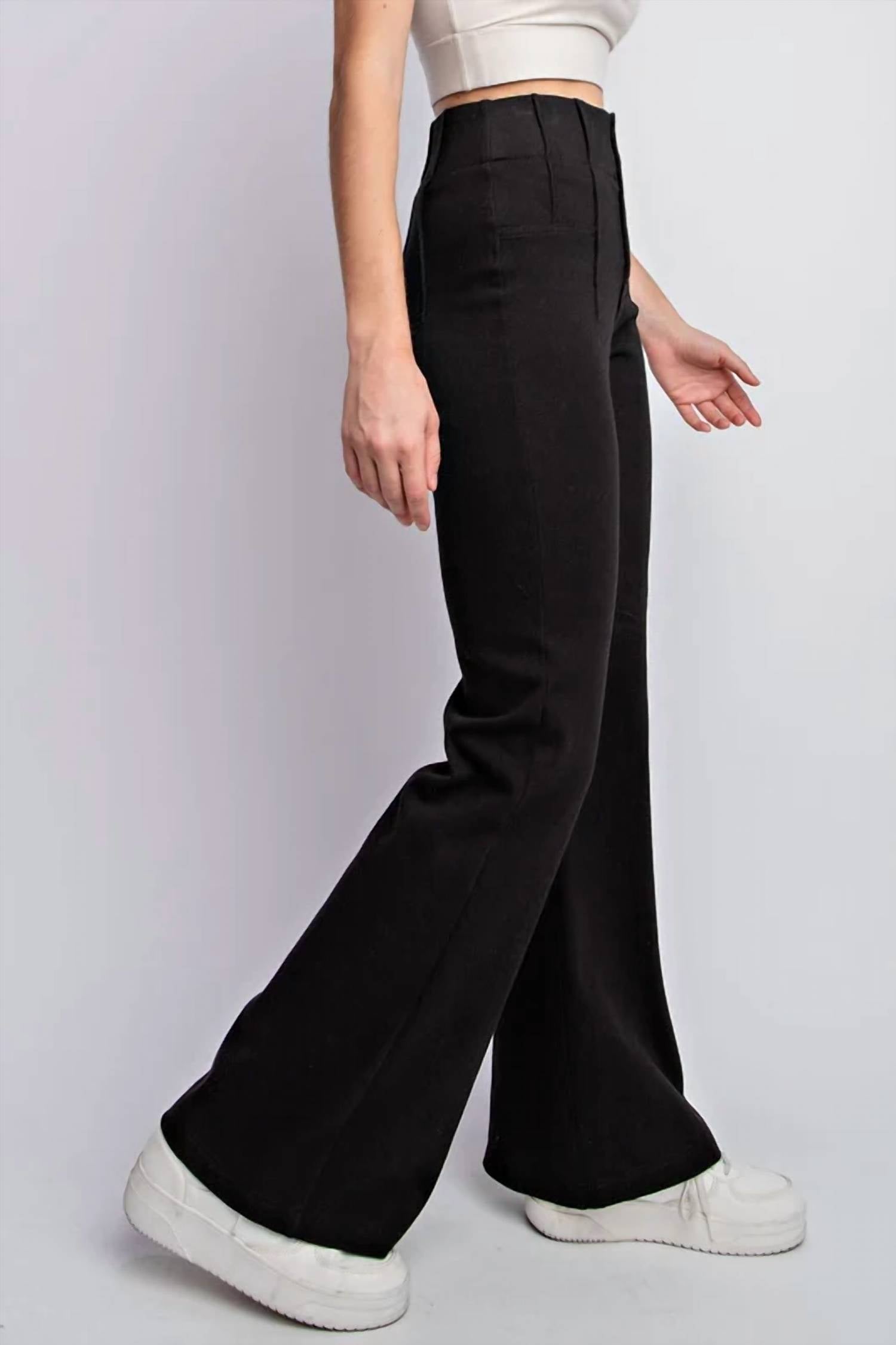 Rae Mode - Twill Flared Pants
