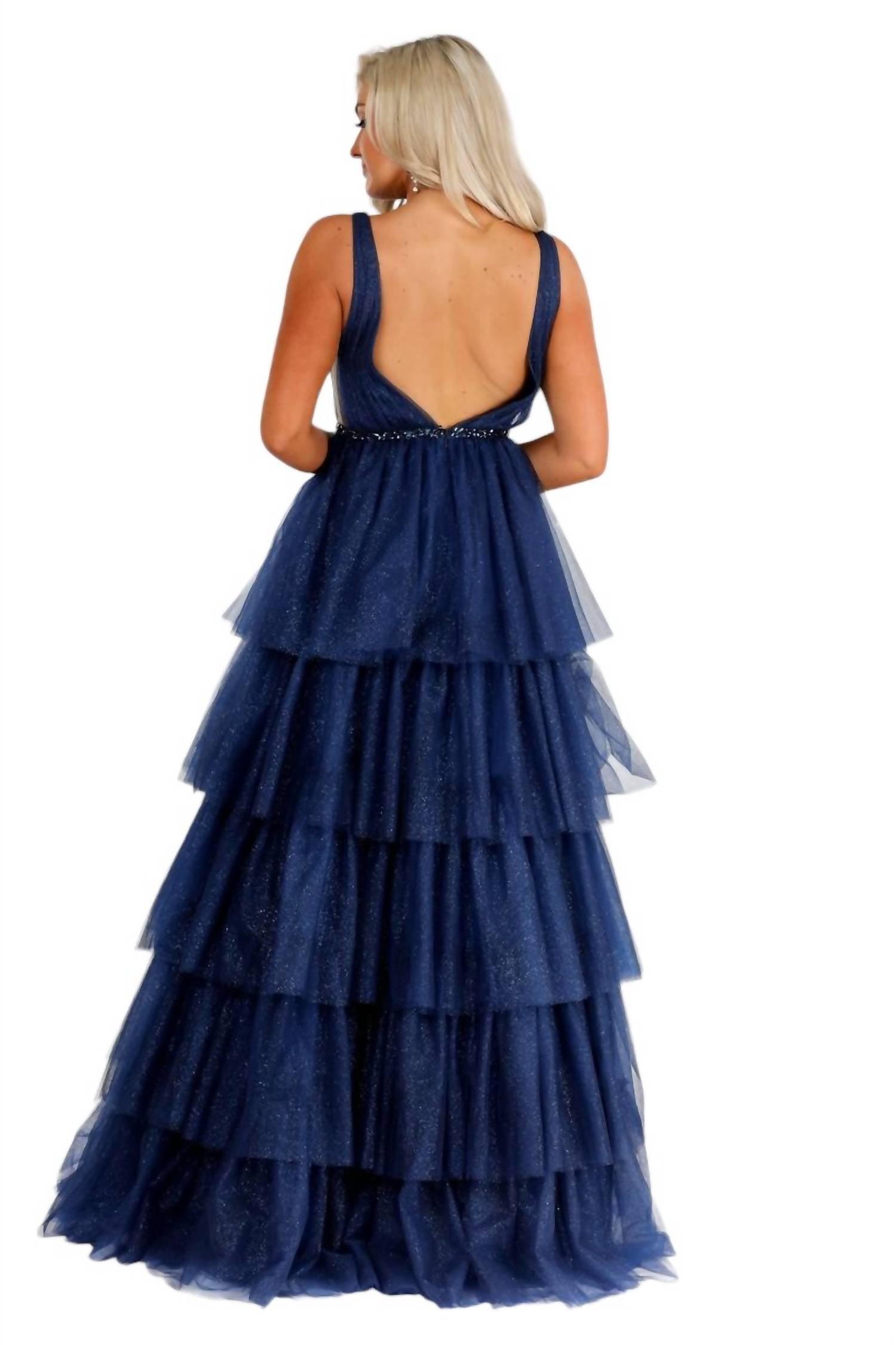 Vienna Prom - TULLE LONG PROM DRESS