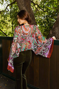 Leto - Boho Chic Tie Front Wrap