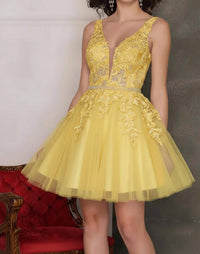 Dave & Johnny - Tulle And Lace Appliqué Mini Dress