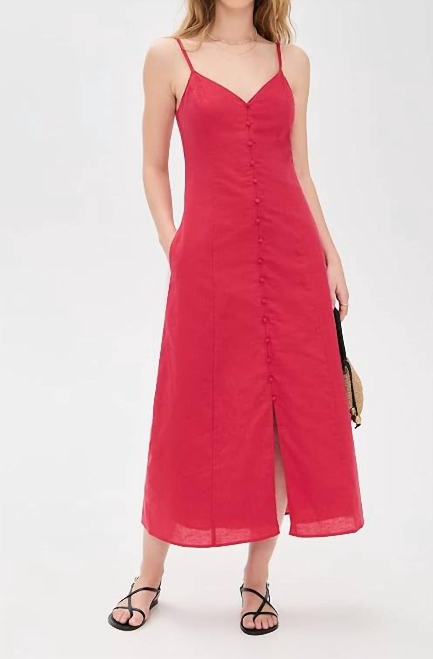 Paige Modena Midi Dress in petunia - women's dress
