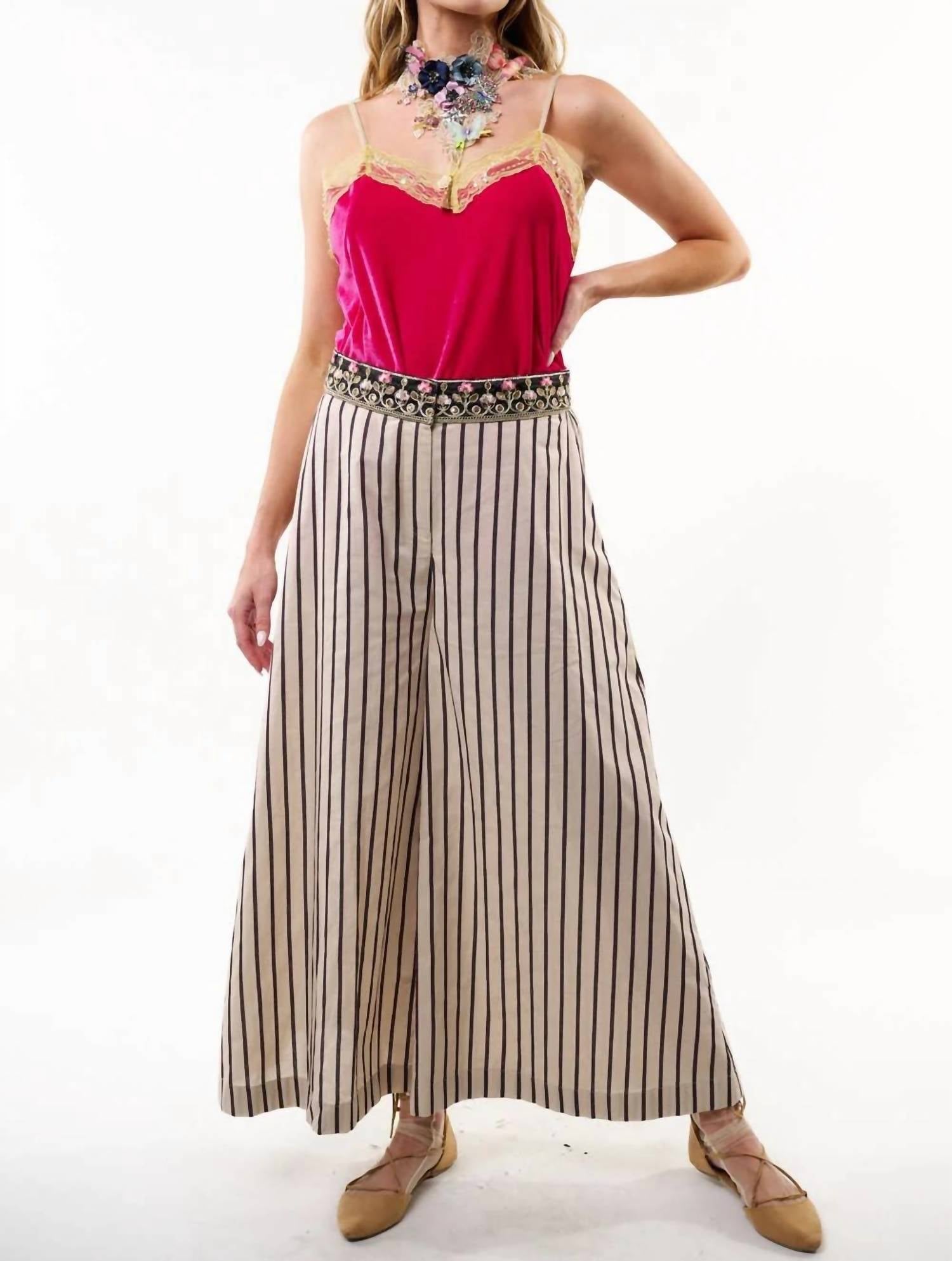 Aratta - Derby Princess Stripe Pants