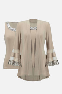 Joseph Ribkoff - Sequin Accent Two Piece Set