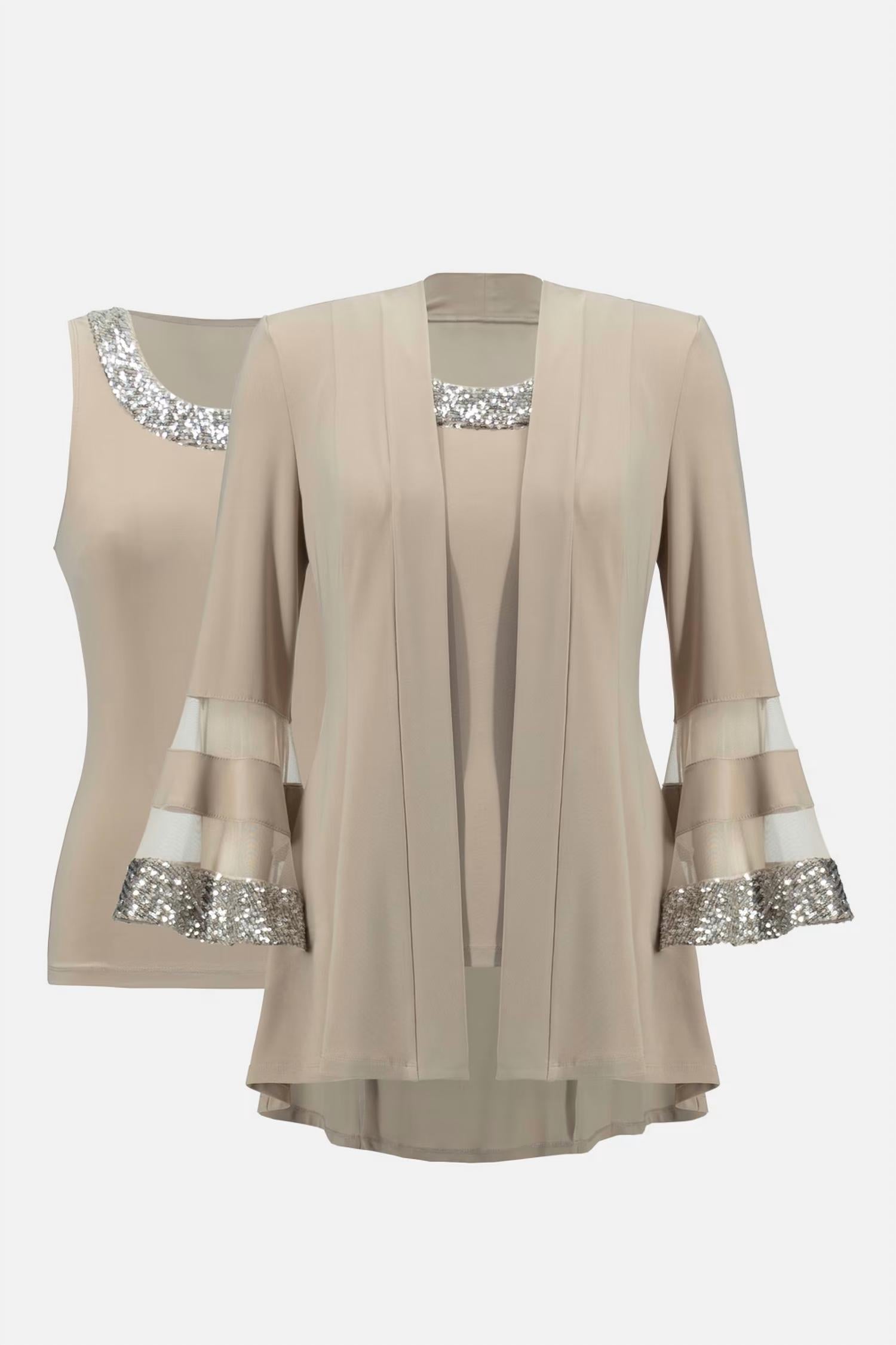Joseph Ribkoff - Sequin Accent Two Piece Set
