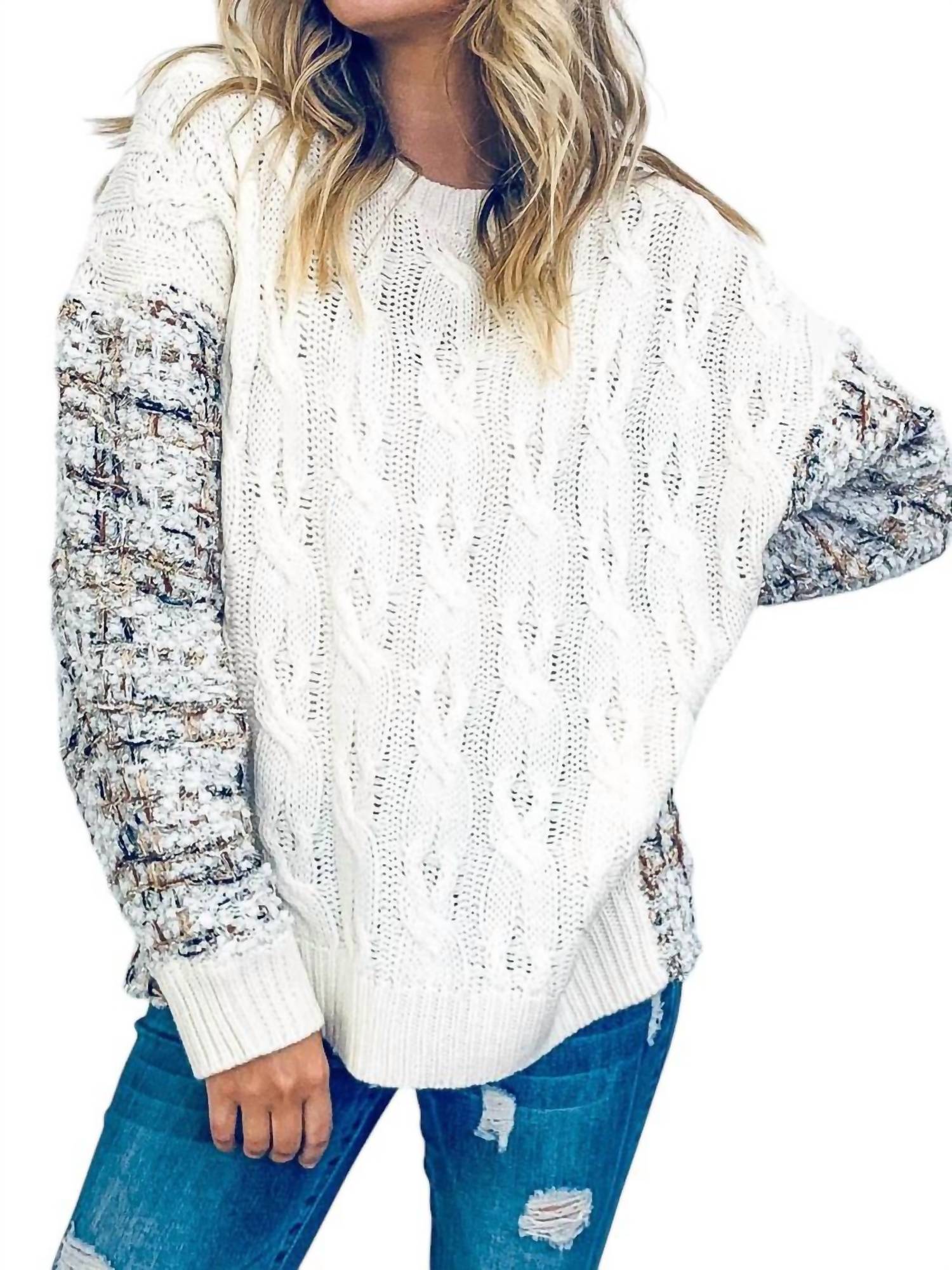 And The Why - Party in the Back Sweater