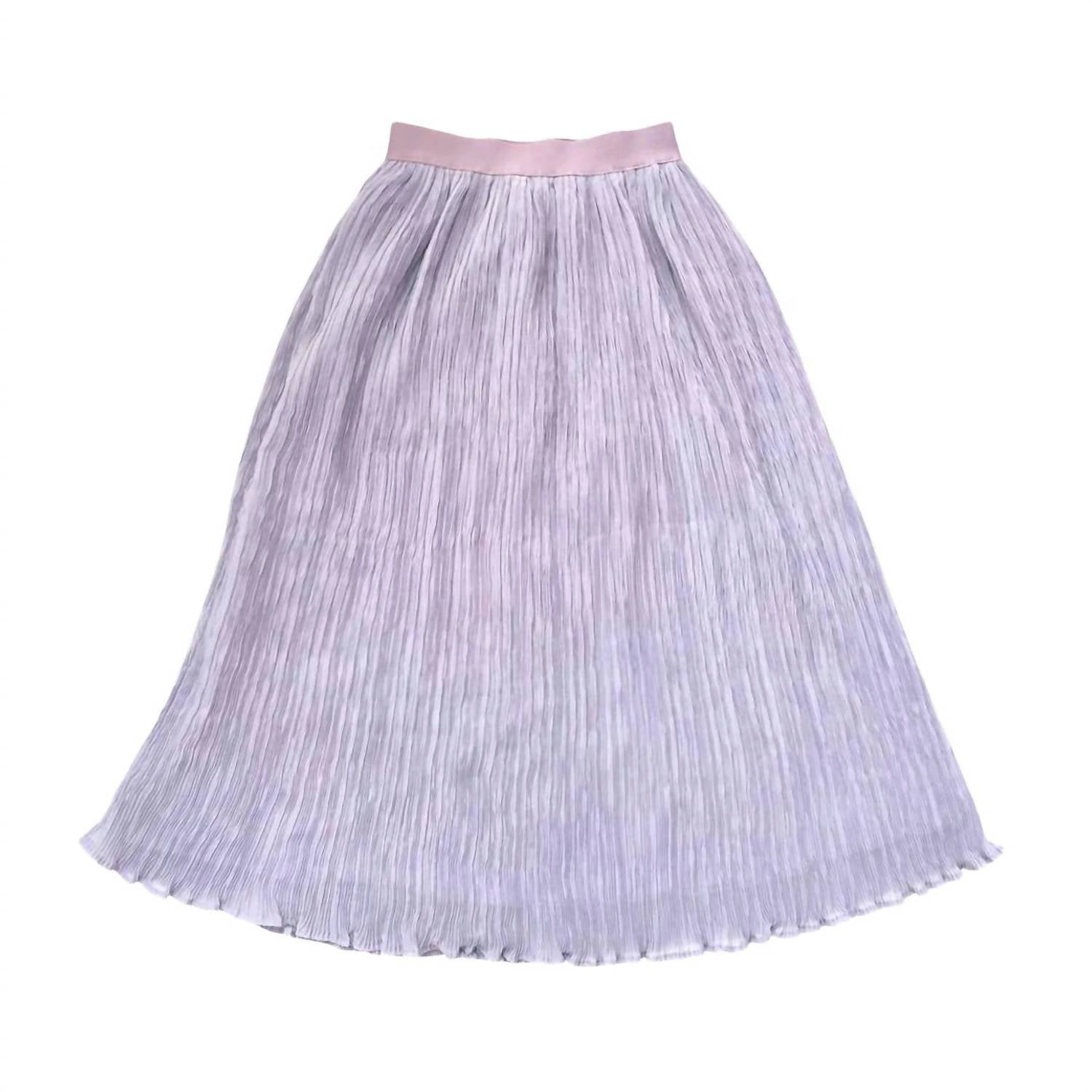 Little Olin - Girls' Long Pleated Skirt