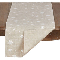 Saro Lifestyle - Snowflake Runner 16"x108"
