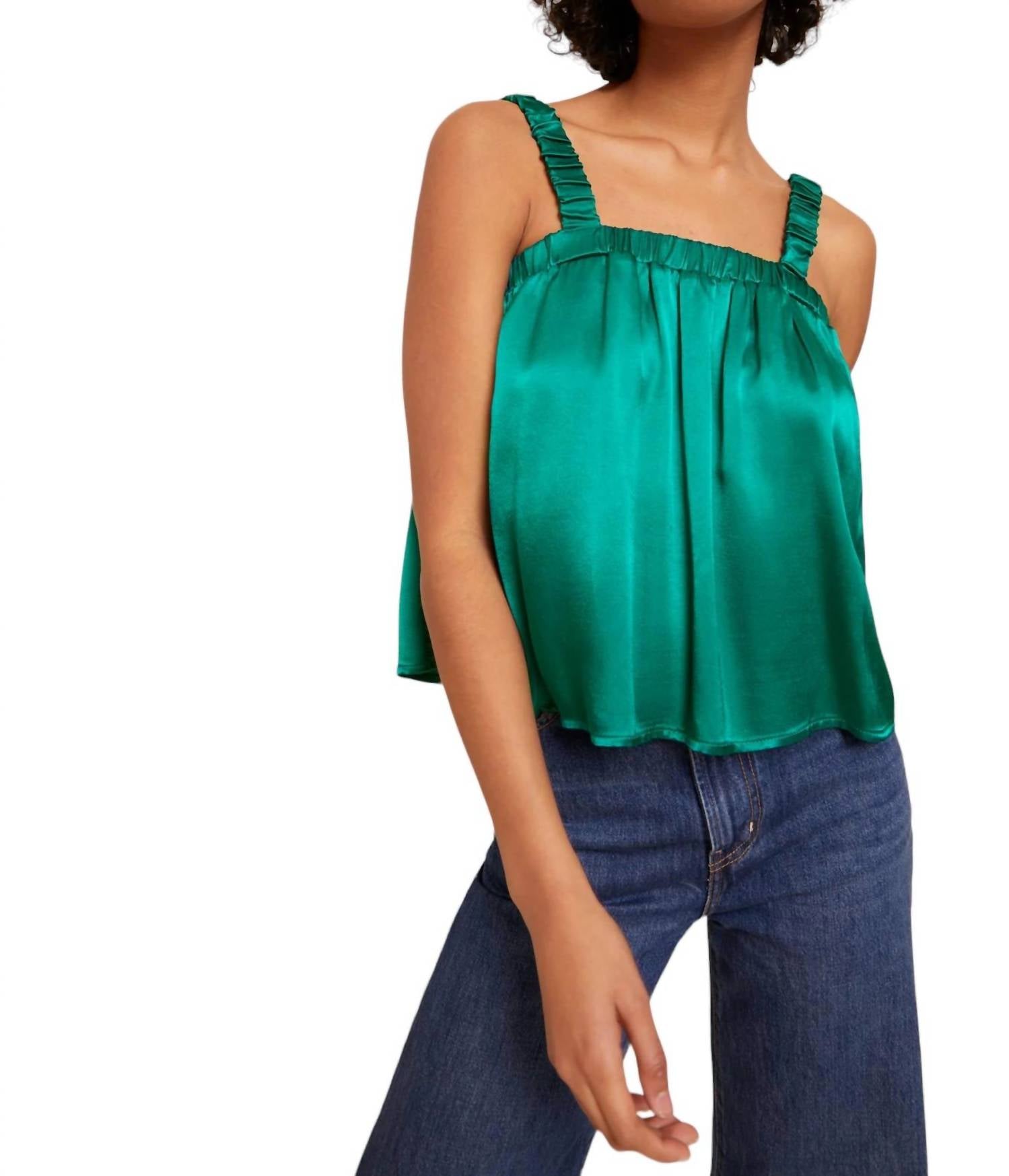 Nation Ltd - Rivka Tank With Elastic Detail