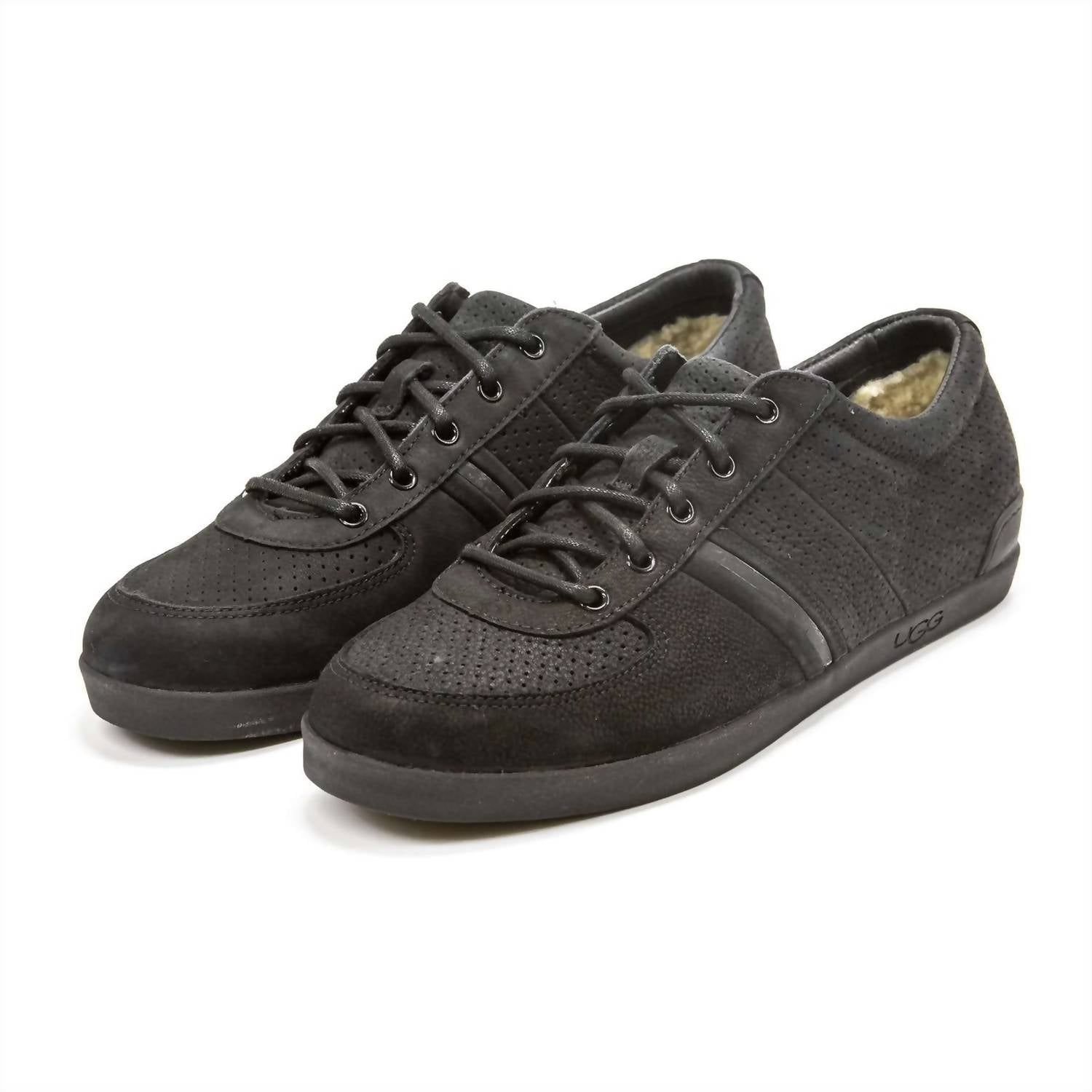 Ugg - Men's Brook-lin Perforated Leather Sneaker