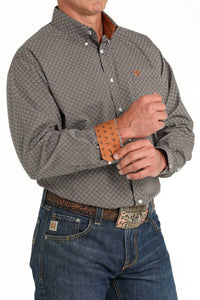 Cinch - Geometric Button Down Shirt