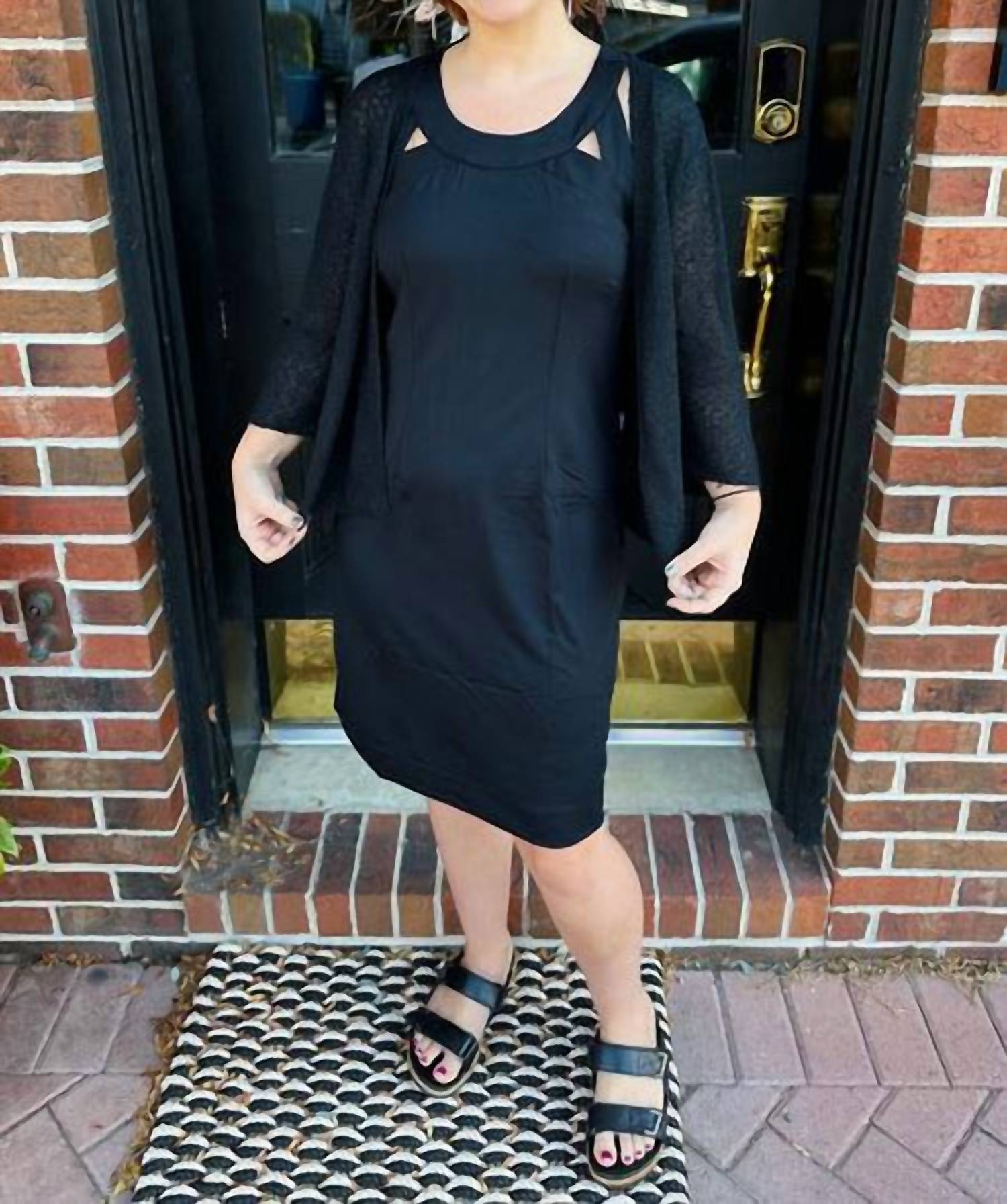 Lulu-B Sexy Mini Dress in black - women's dress