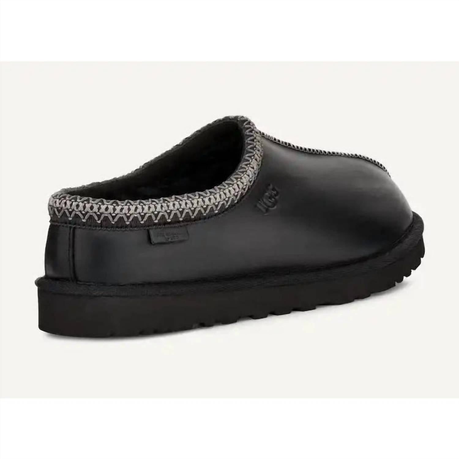 Ugg - Men's Tasman Leather Regenerate Slippers
