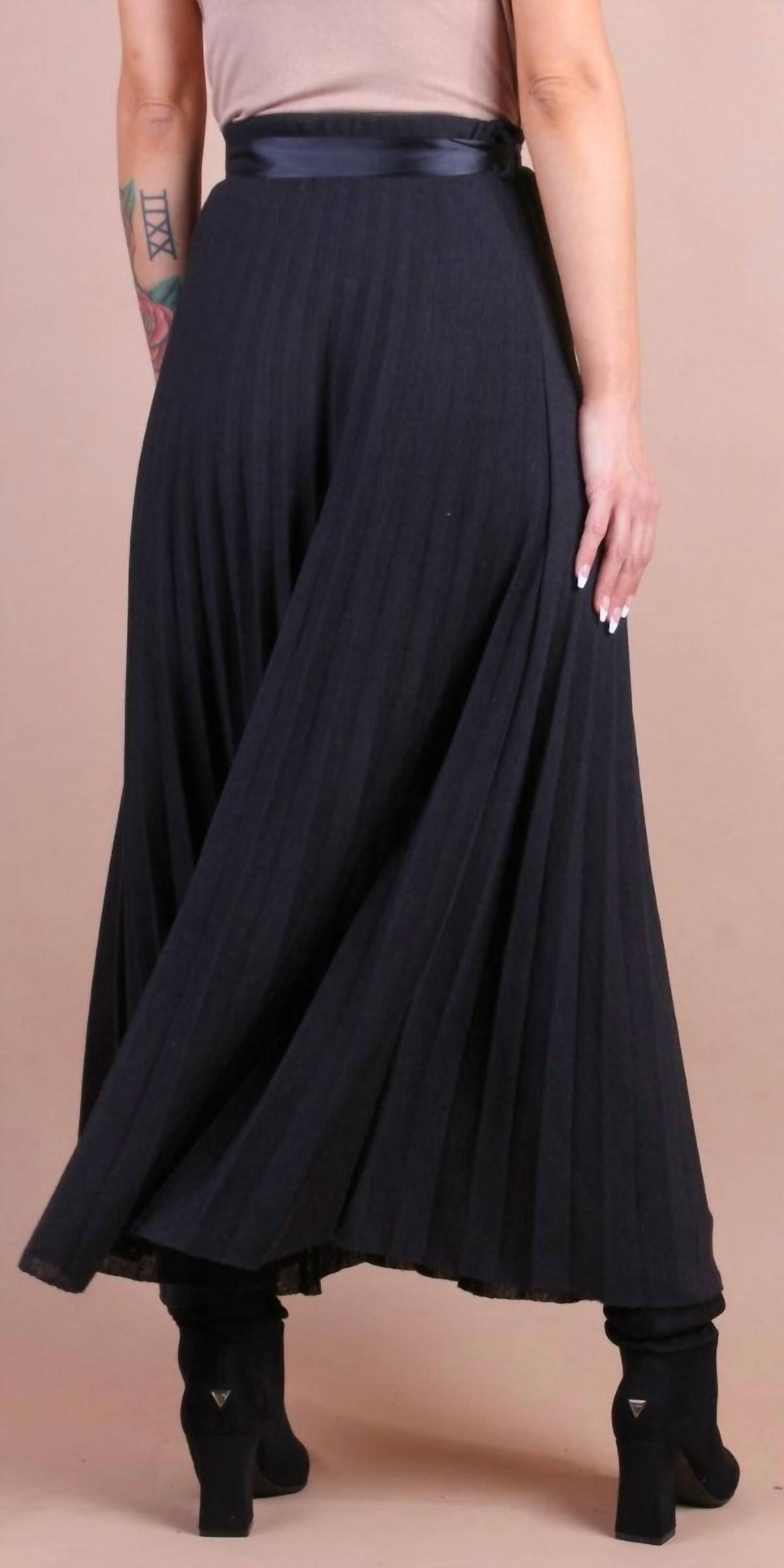 Gigi Moda - Di Lana Maxi Skirt