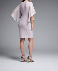 Joseph Ribkoff - Classy Faux Wrap Dress