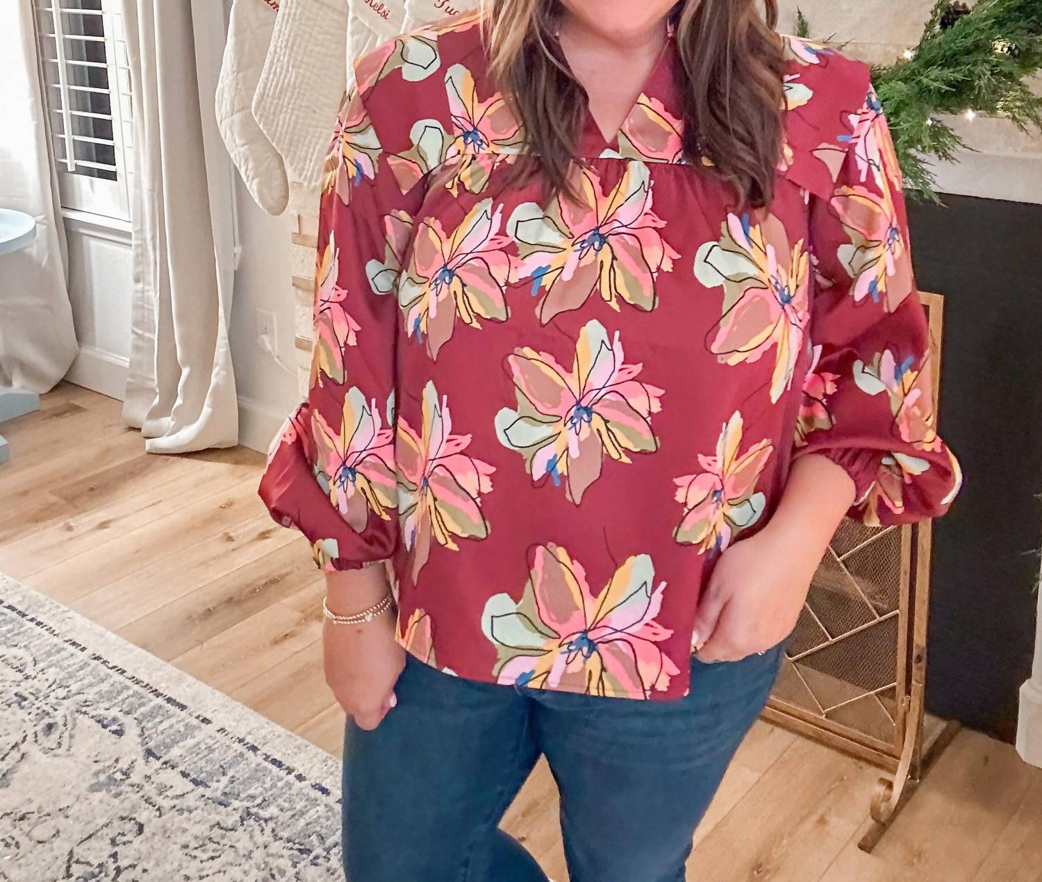 Crosby By Mollie Burch - The Gaines Top
