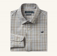 Southern Marsh - Men's Grainger Performance Plaid Dress Shirt