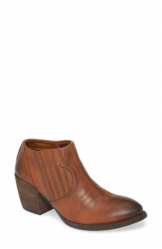 Roan - Women's Malina Western Leather Bootie