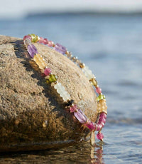 Anne Vaughan - Women's Gemstone Collage Bracelet