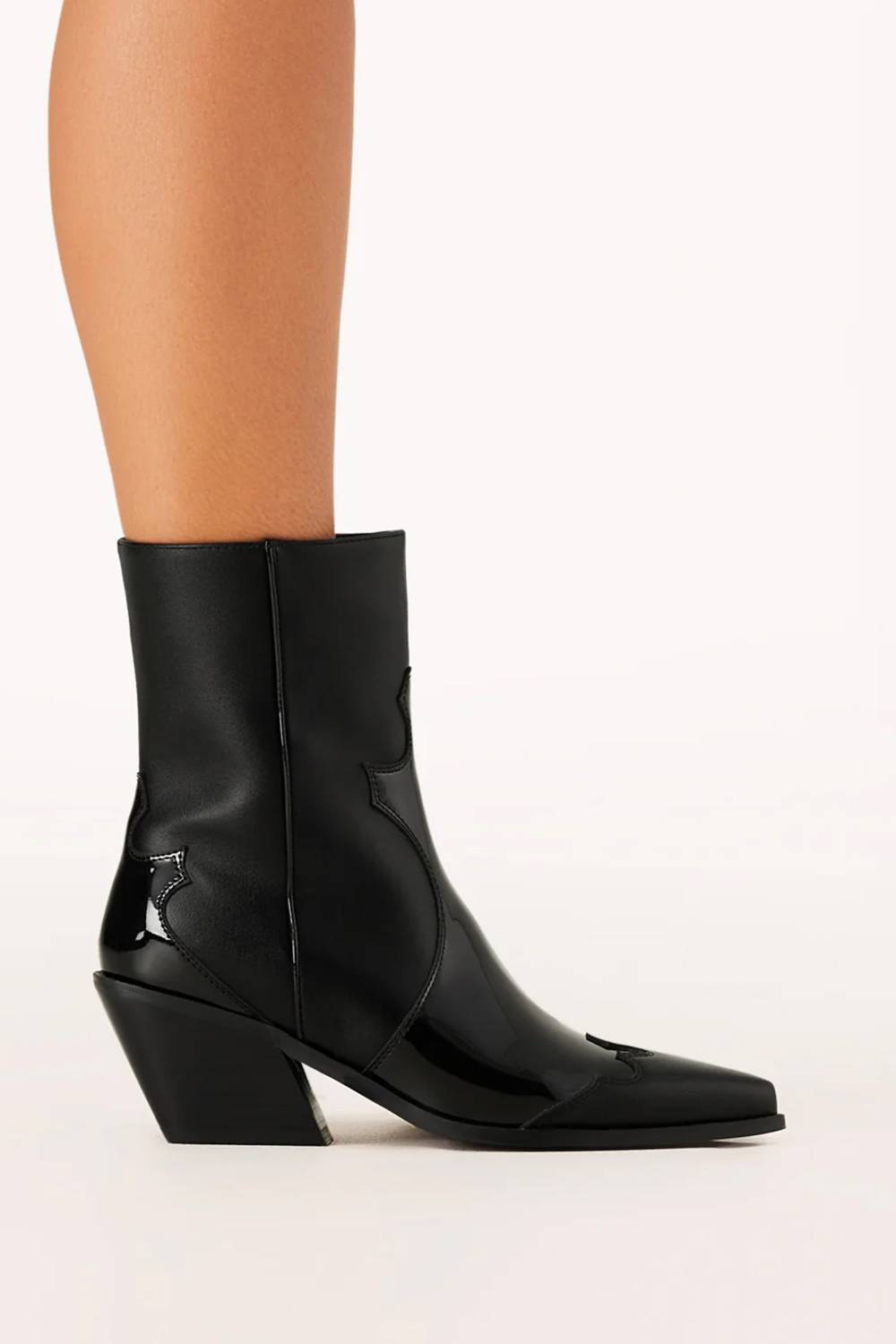 BiLLiNi Women's Pammie Western Boots in black - women's shoe - view 5