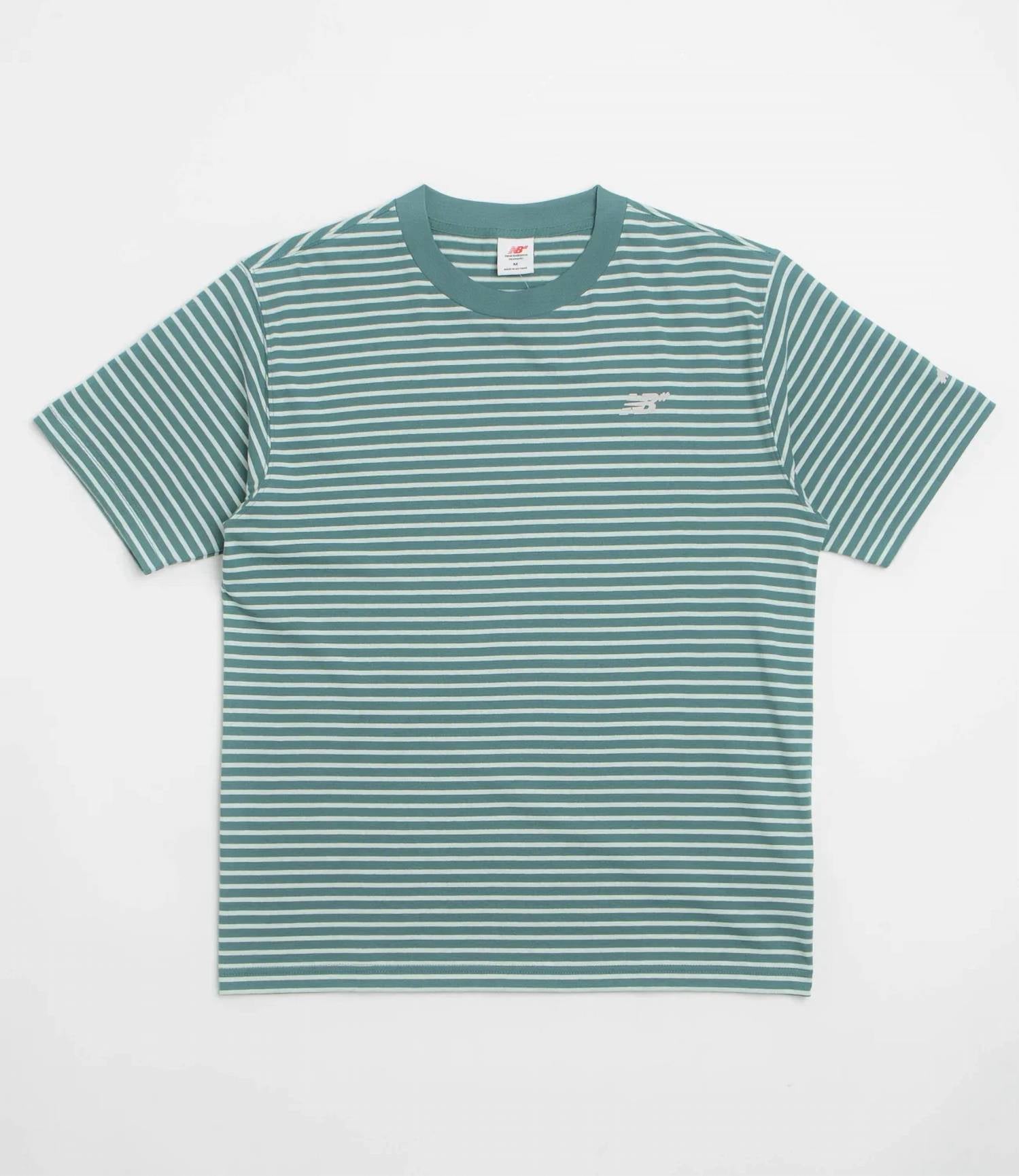 New Balance - Men's Numeric Relaxed Striped Shirt Spruce