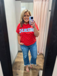 Anniewear - America Dot Crew Tee