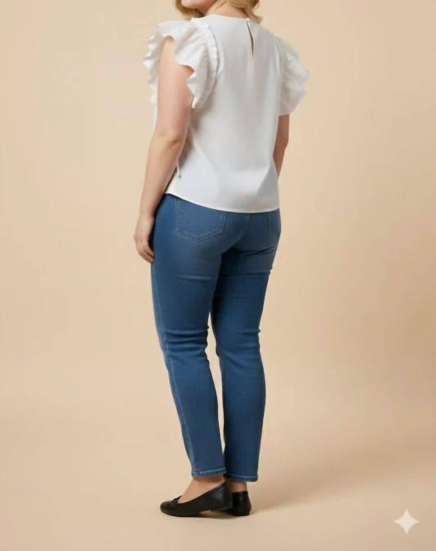 Hayden La - Bella Ruffled Top - Plus