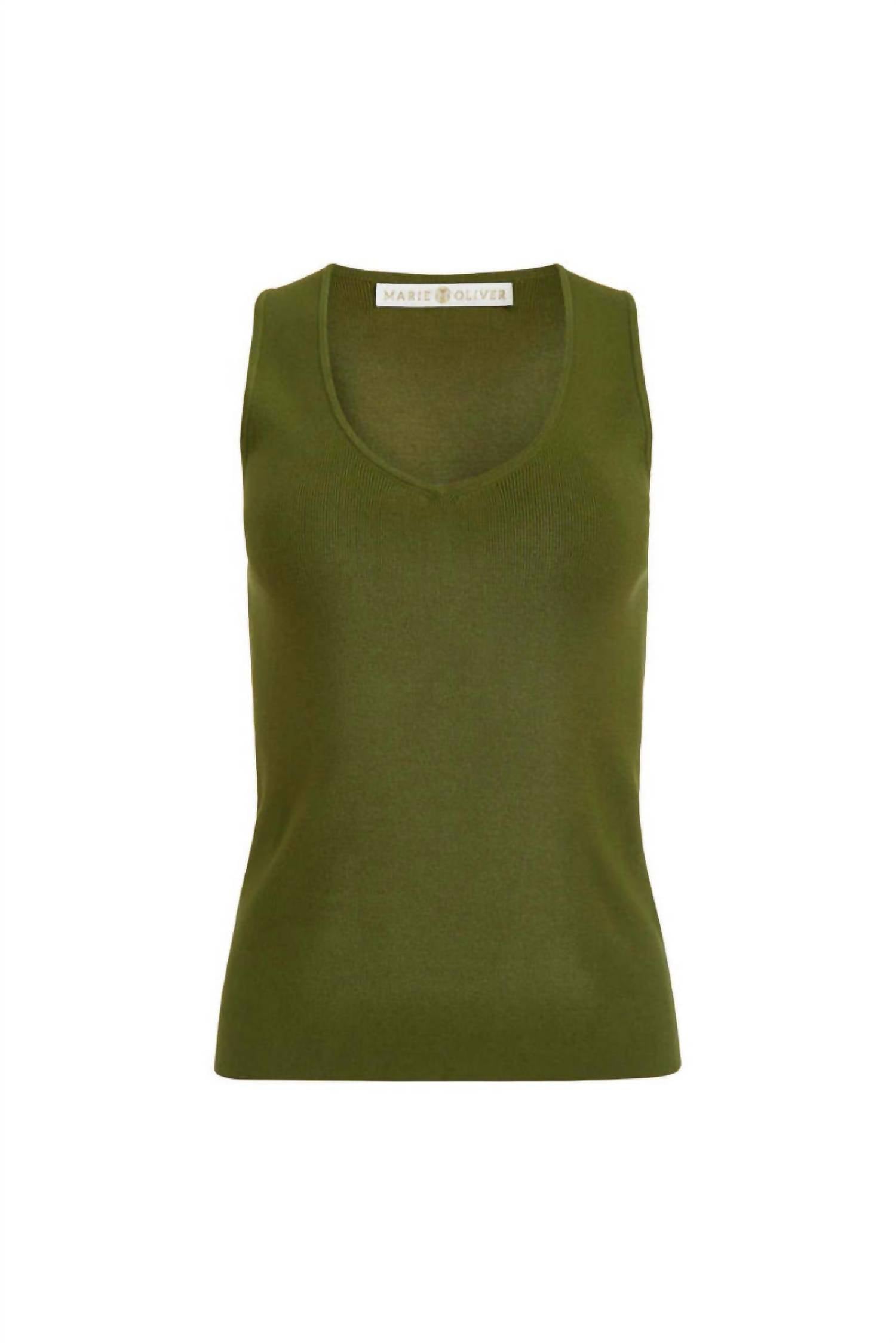 Marie Oliver - Miranda Knit Tank Top