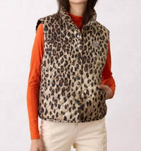 Powder Puff Collection - High Collar Boxy Quilted Vest