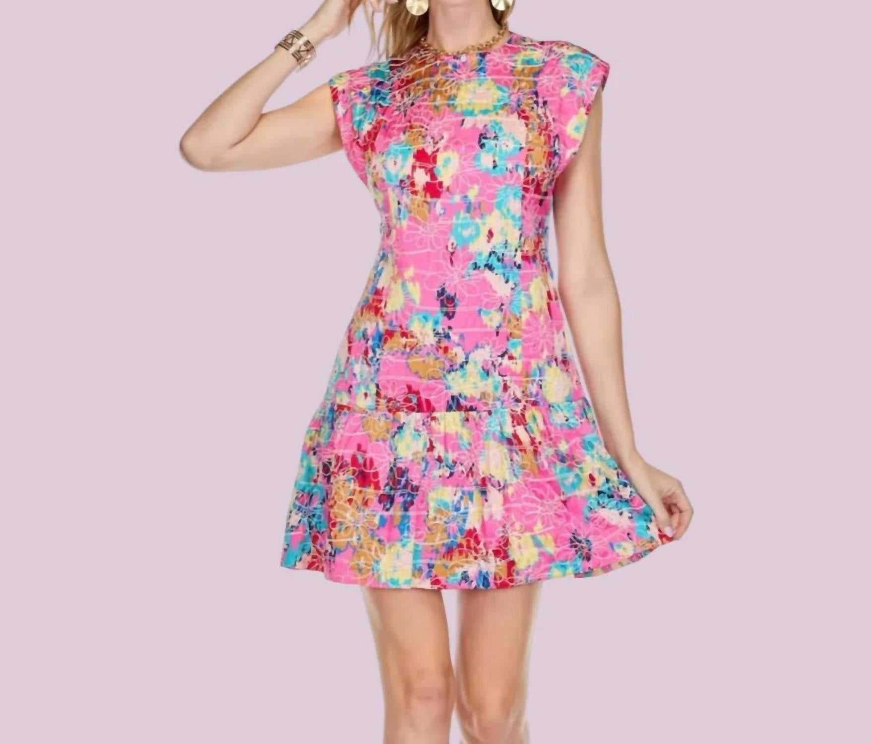 Jade - Karen Floral Breeze Dress