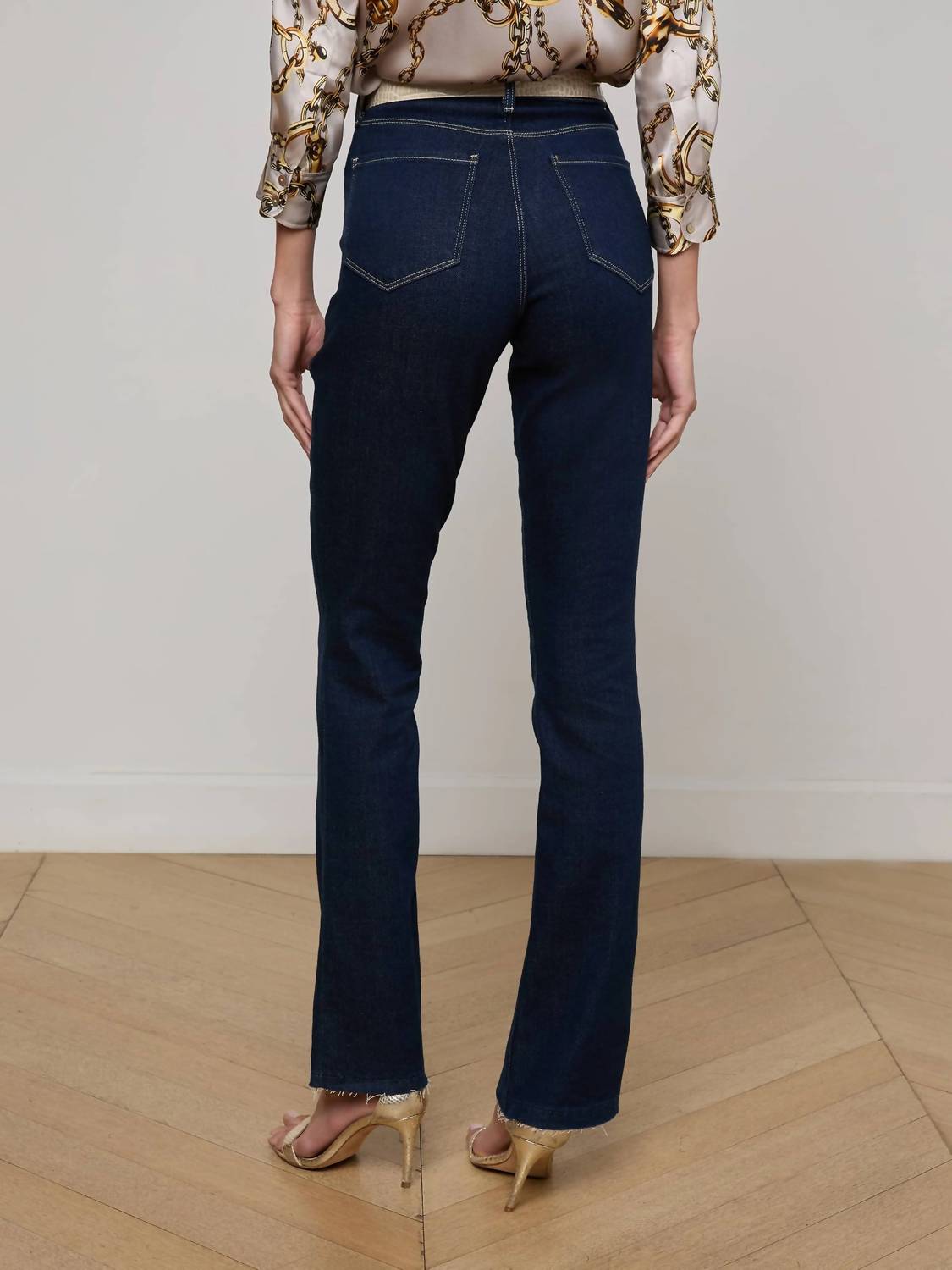 L'Agence - Ruth Straight Leg Jean