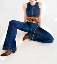 Most Wanted - Women's Zipper Edged Belt With Buckle