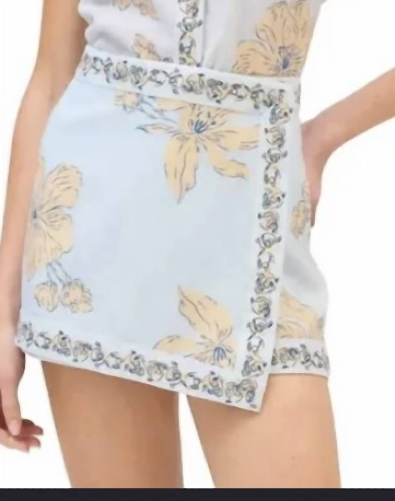 Allison New York - Sophie Floral Skort