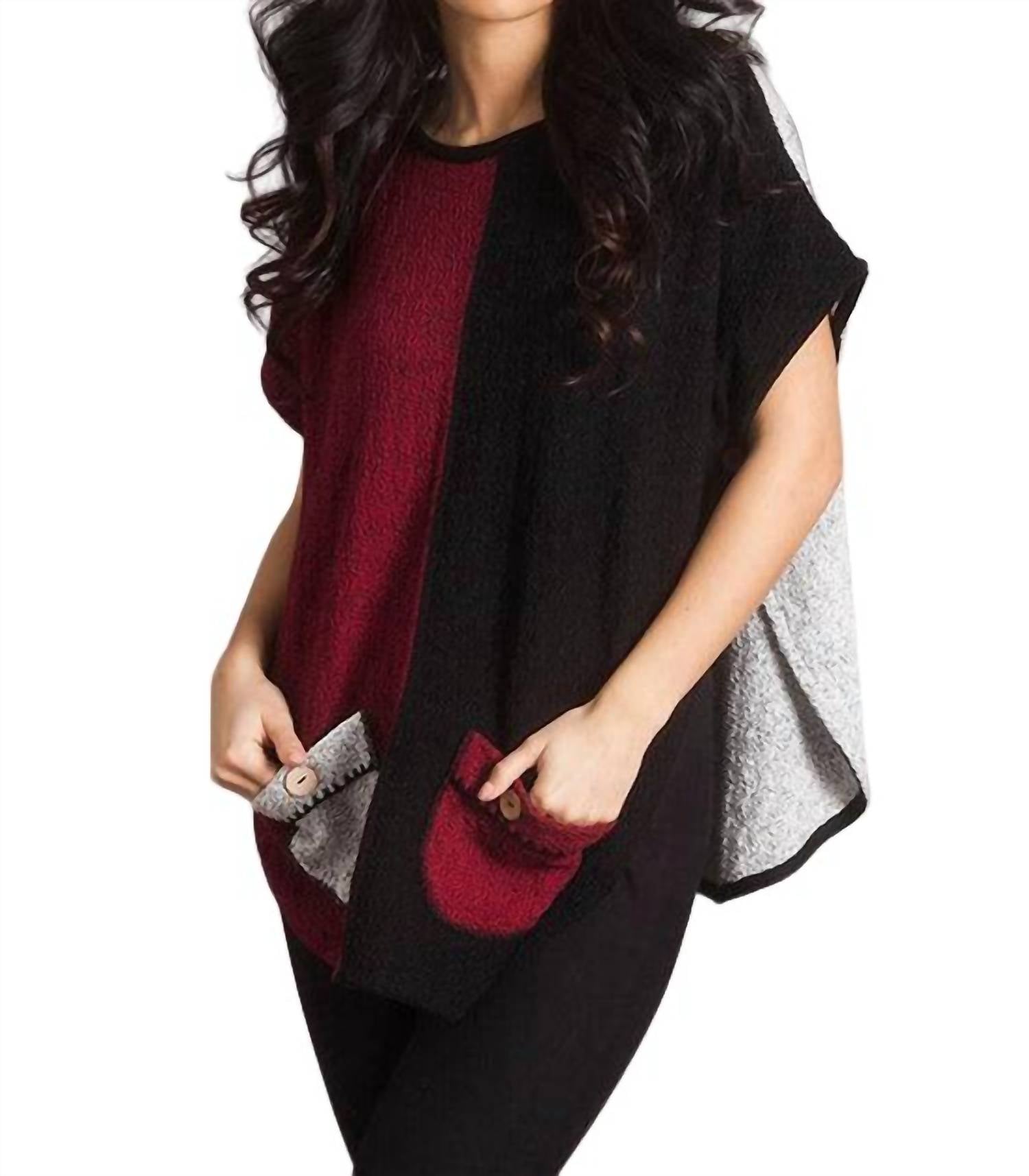 Reversible Poncho