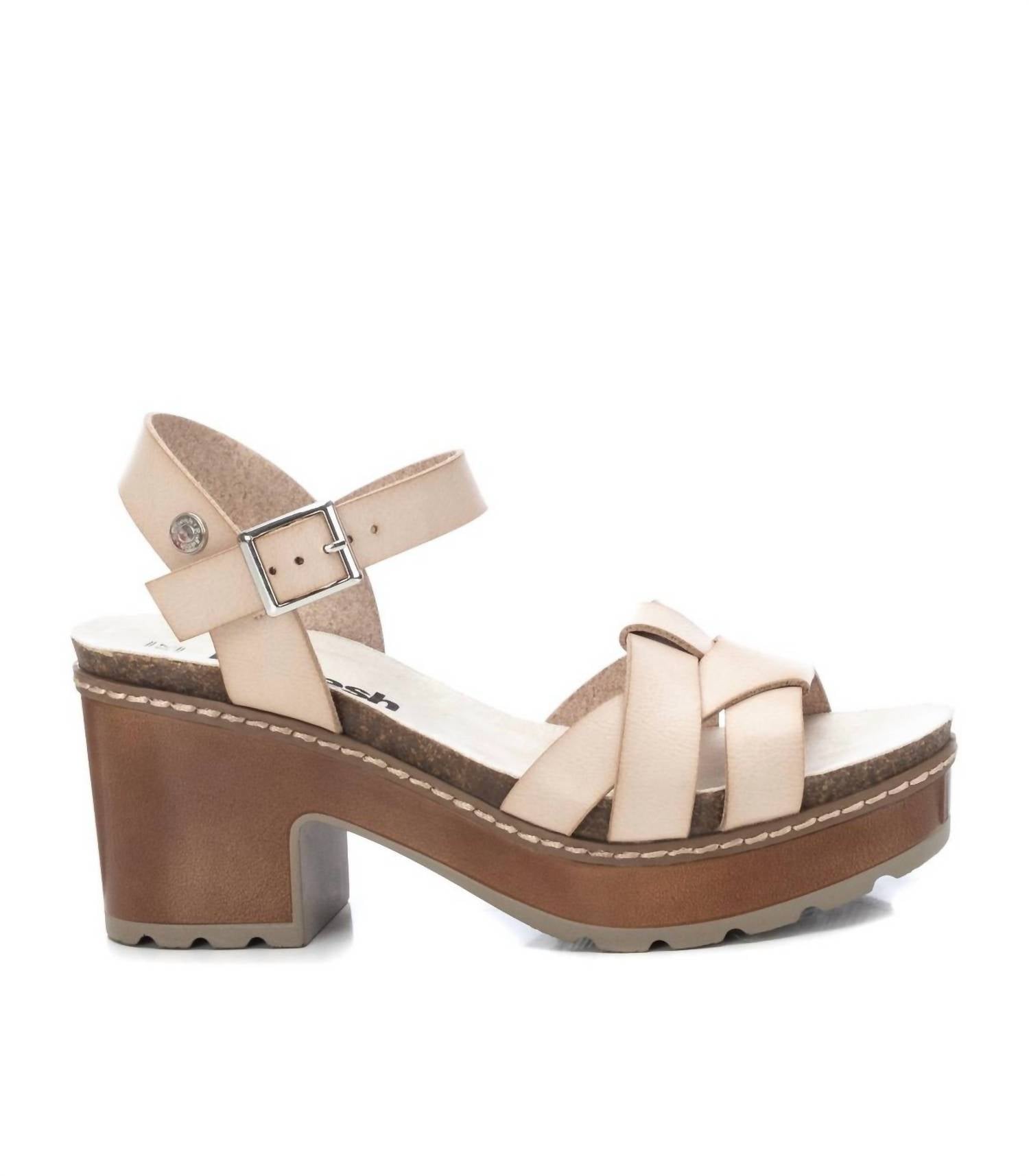 Xti - WOMEN'S CASUAL HEELED SANDALS