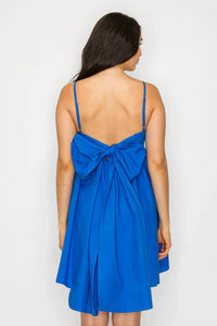 Meet Me In Santorini - Agean Mini Dress