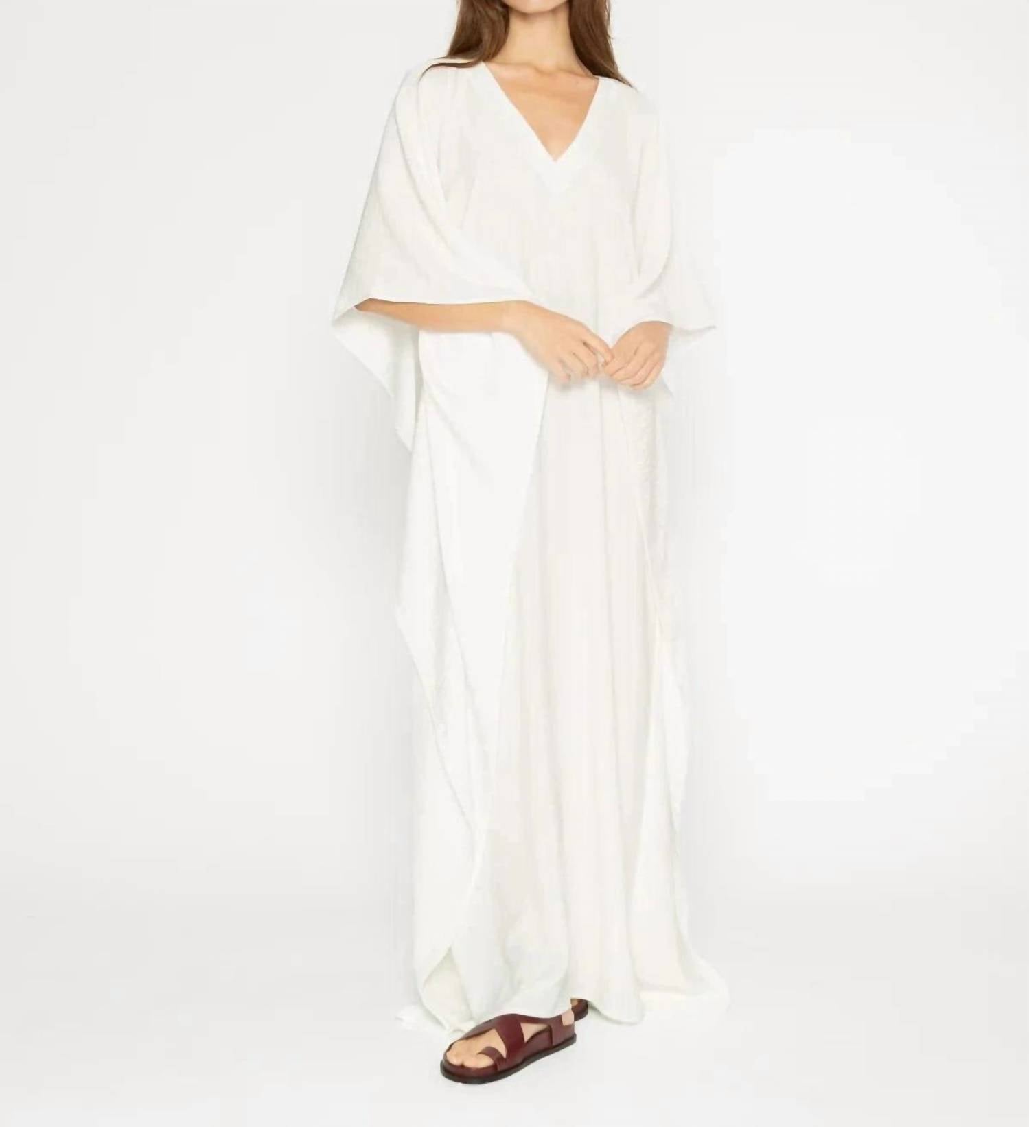 Ripley Rader - Satin Crepe Caftan Dress