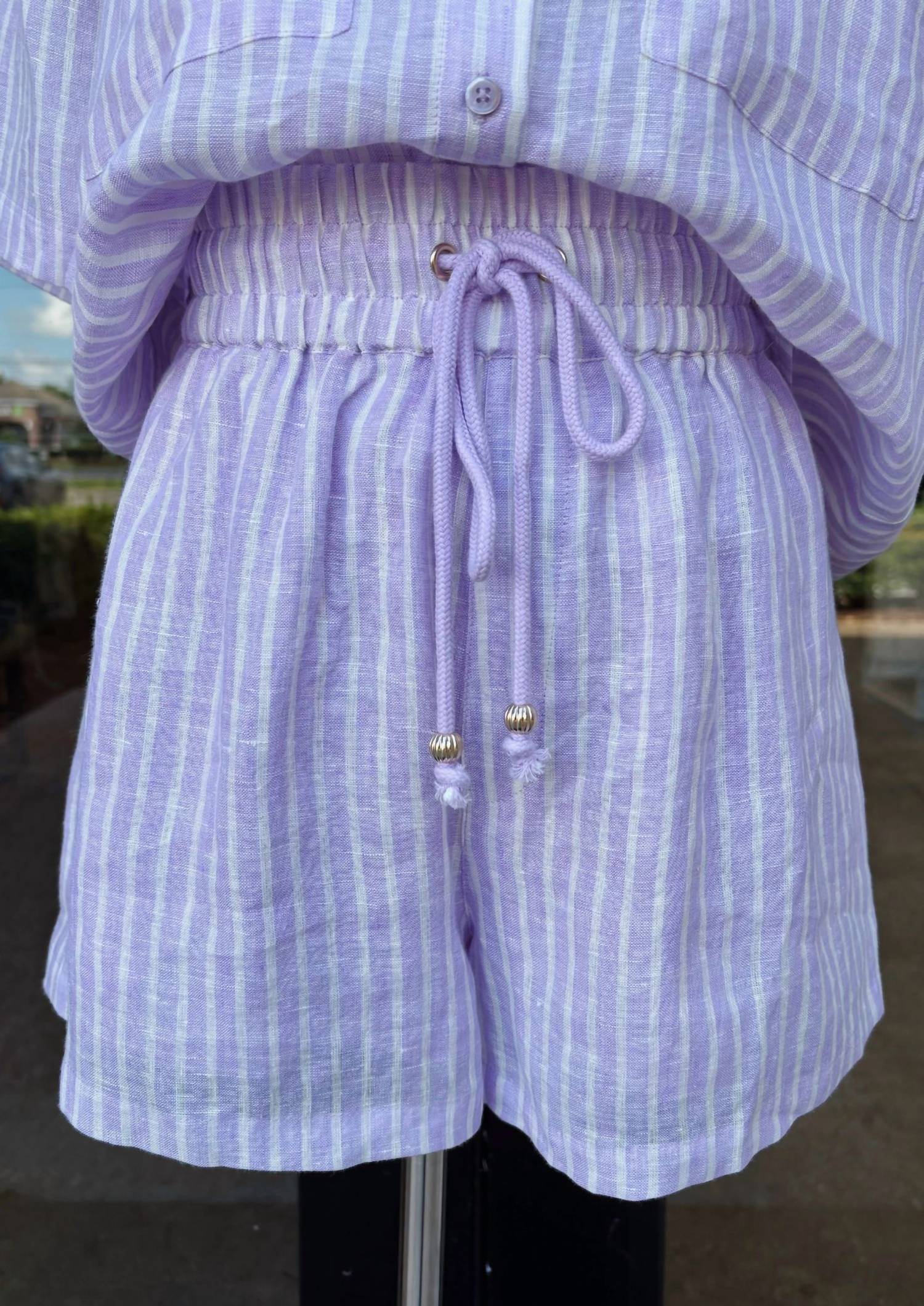 Sundays - Women's Stripe Penny Shorts