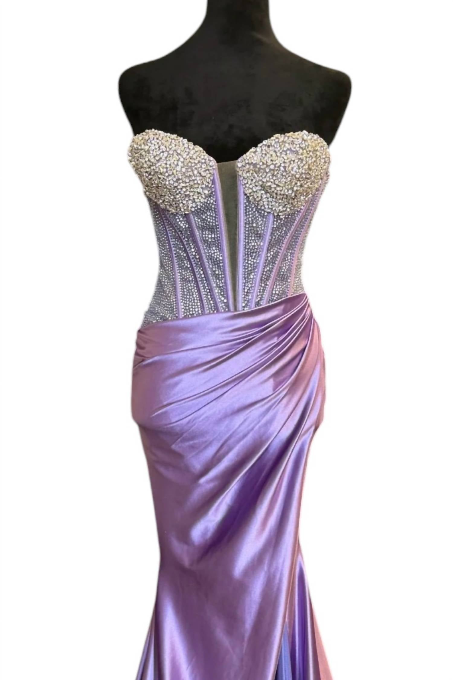 Sherri Hill - Women's Strapless Sweetheart Dress